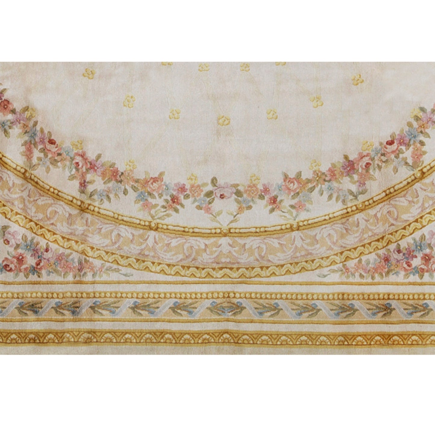 RENAISSANCE SAVONNERIE S-144 IVORY / BEIGE 10' X 10'