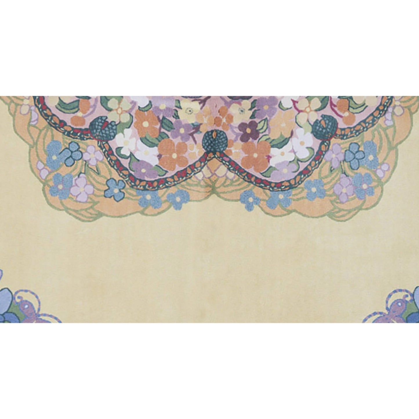 RENAISSANCE SAVONNERIE RS-99 YELLOW / GOLD 7'7" X 9'10"