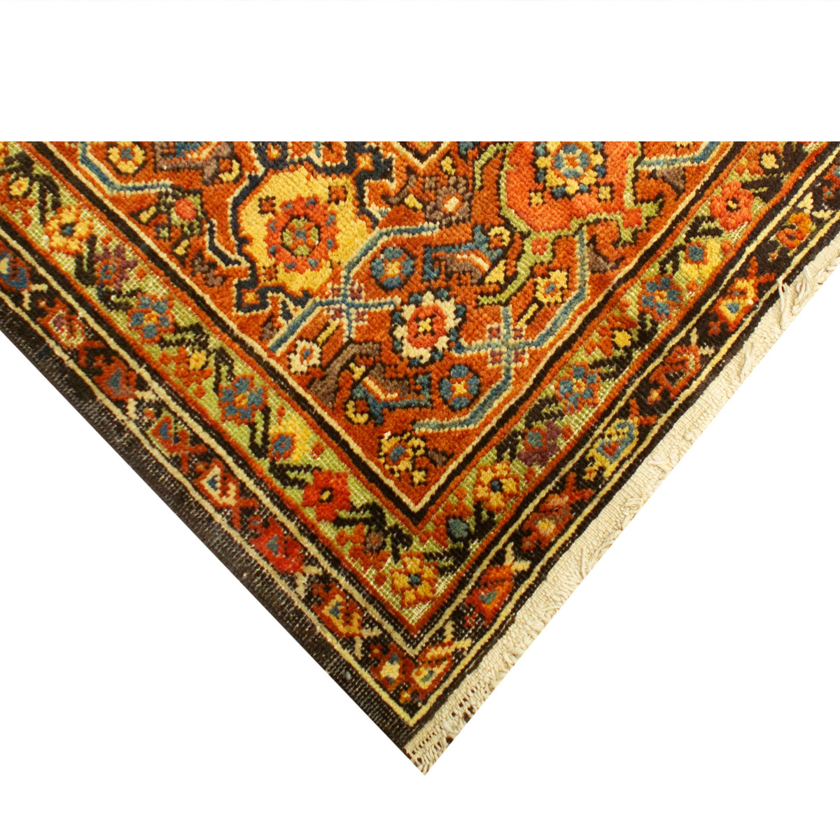 ANTIQUE FARAHAN ROSE / NAVY 8'5" X 20'4"