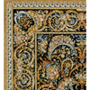 RENAISSANCE SAVONNERIE S193B BLACK / GOLD 10'11" X 16'