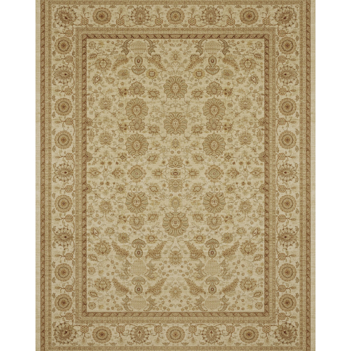 SULTANABAD N-54 CREAM / CREAM 15'7" X 17'2"