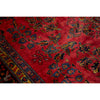 ANTIQUE CHINESE FETEC RED / NAVY 11'1" X 14'5"