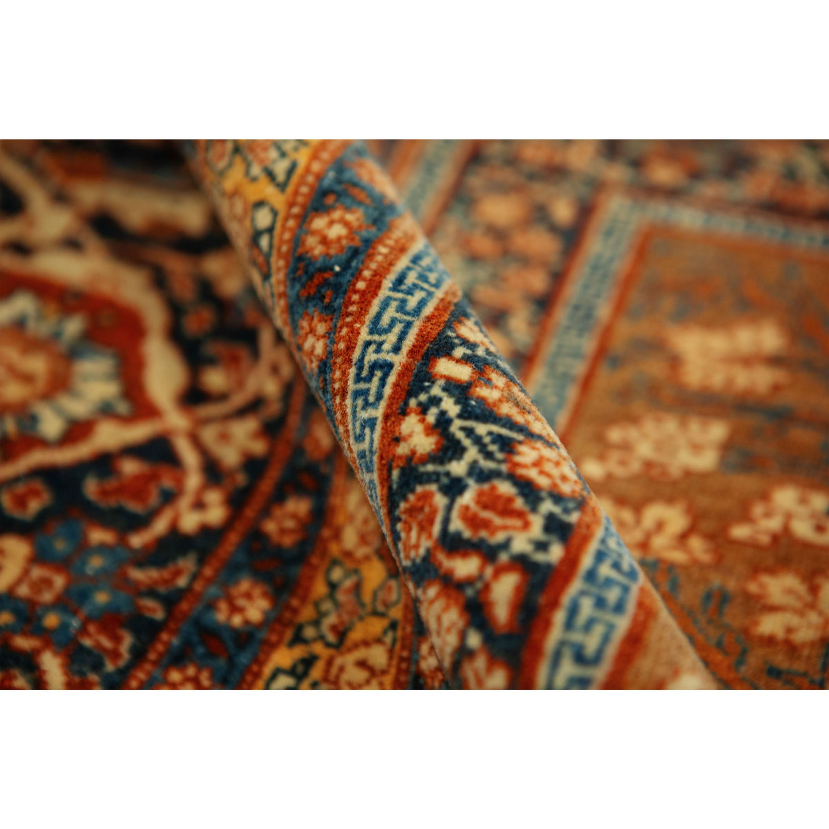 ANTIQUE PERSIAN FINE HAJTA MULTI 11'11" X 16'8"