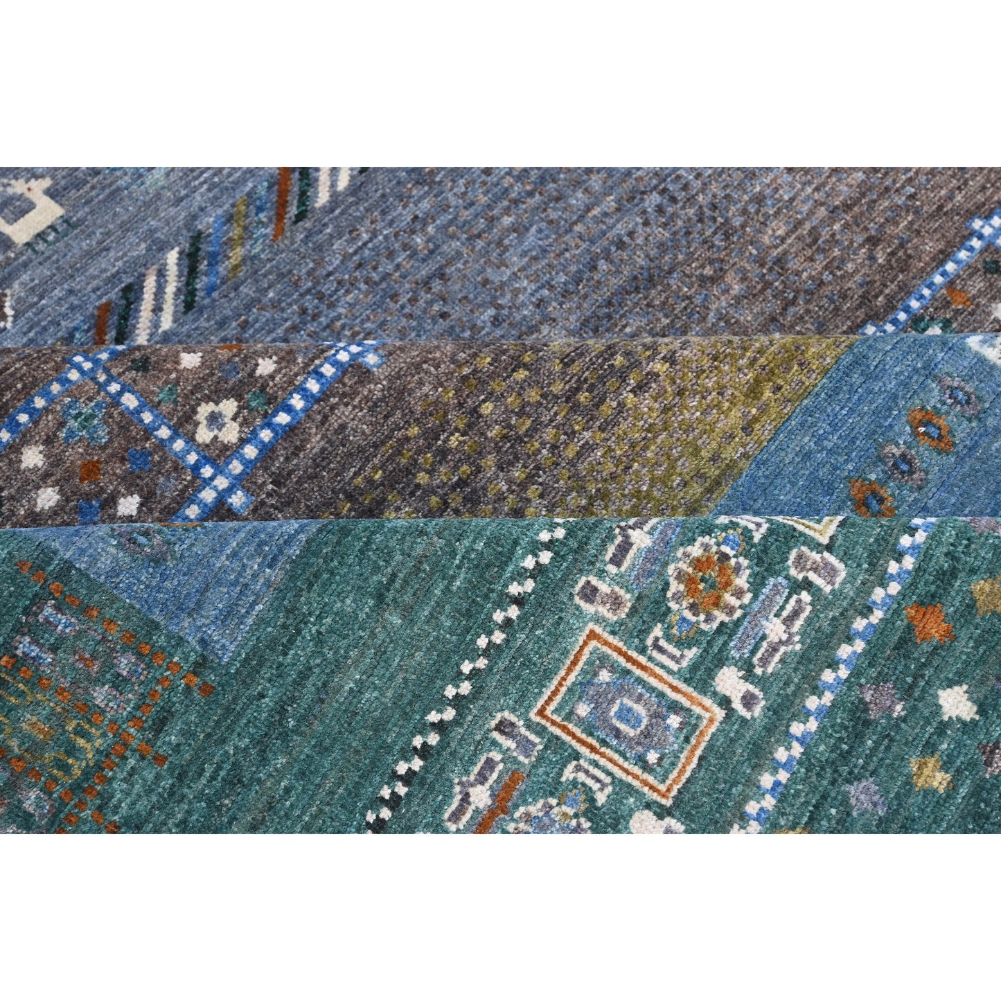 ARYANA GABEH GREEN 8' X 9'10"