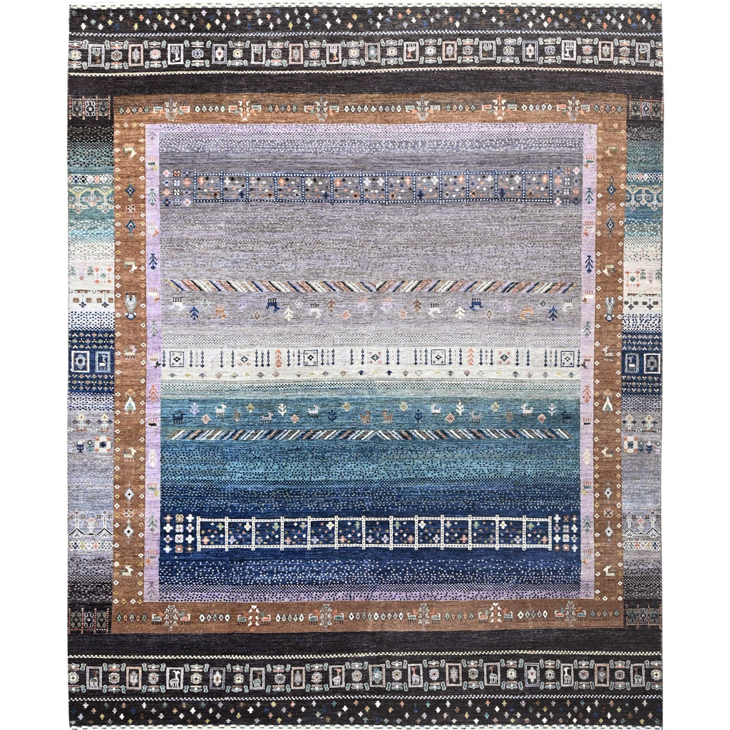 ARYANA GABEH BLACK / MULTI 7'9" X 9'7"