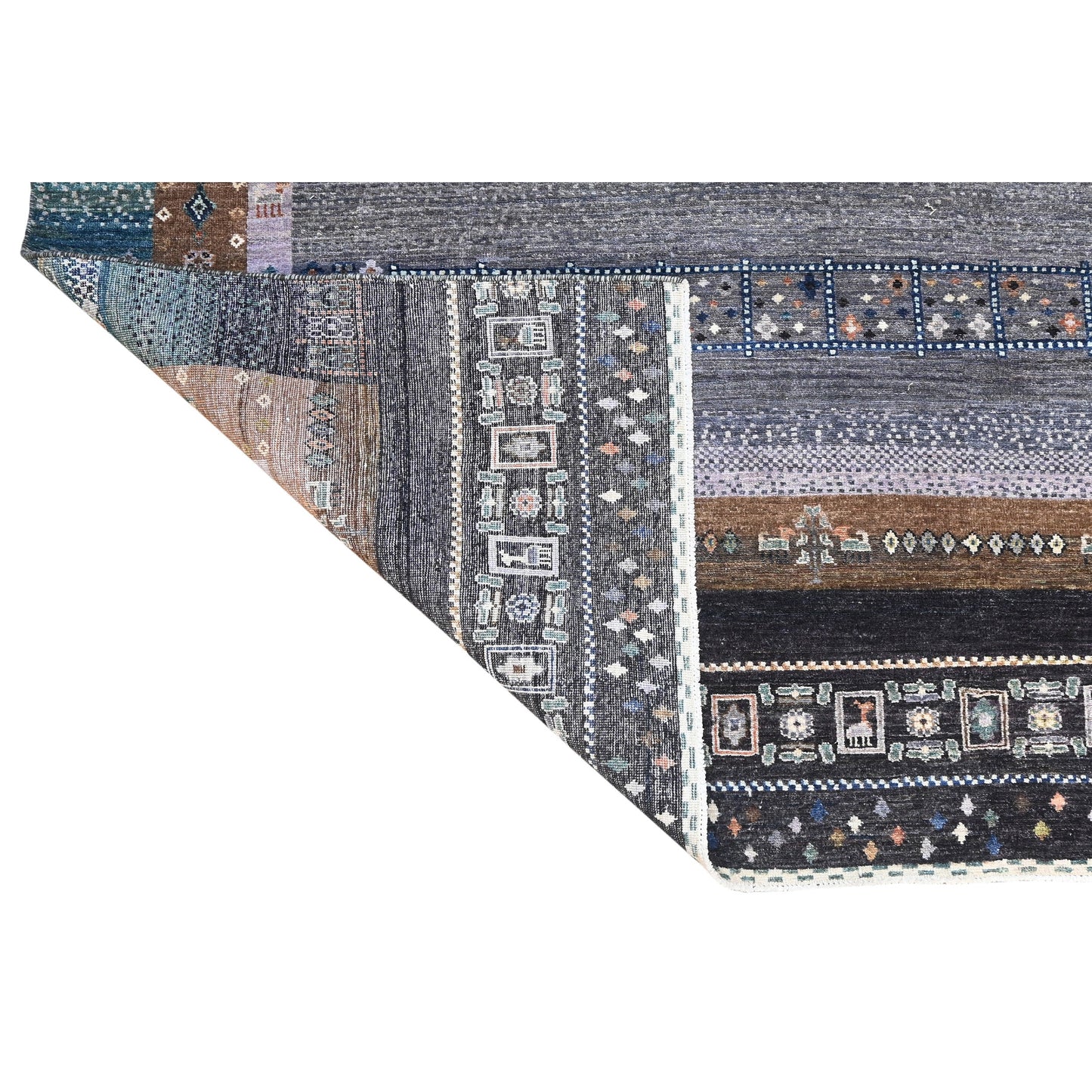 ARYANA GABEH BLACK / MULTI 7'9" X 9'7"