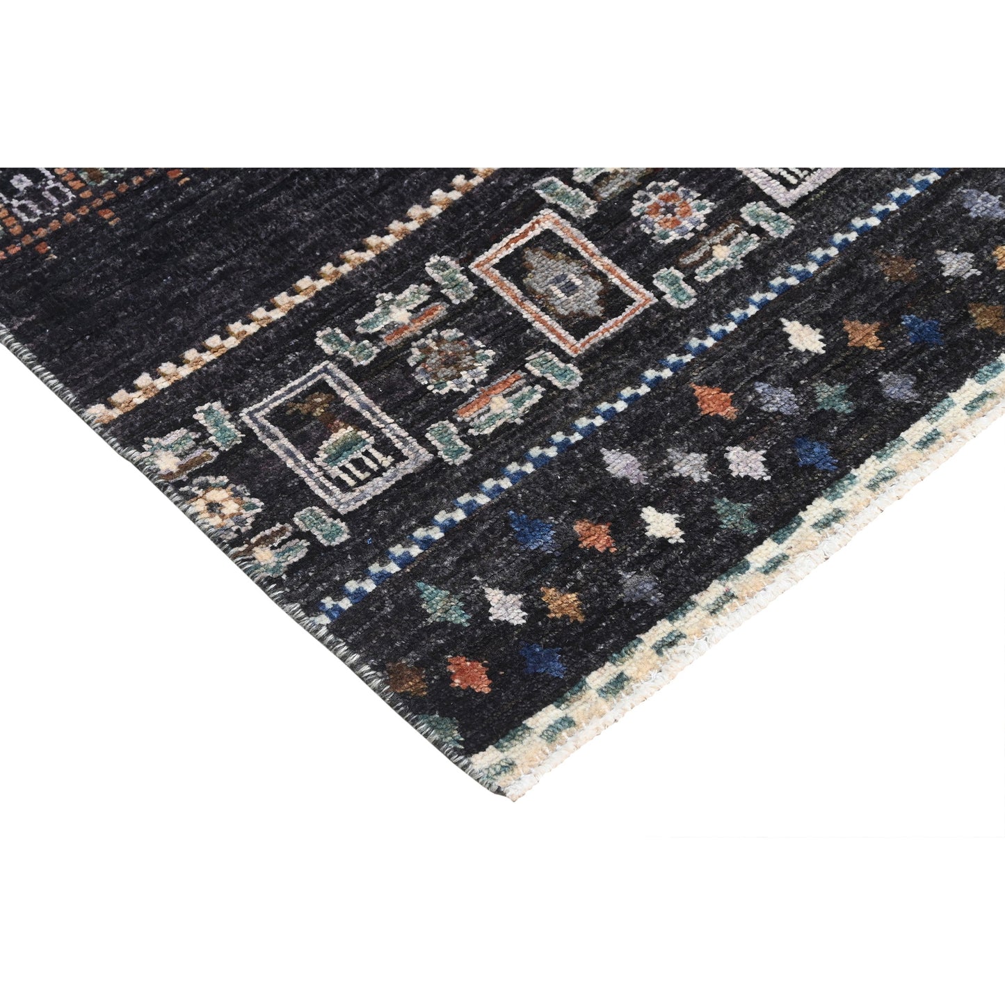 ARYANA GABEH BLACK / MULTI 7'9" X 9'7"