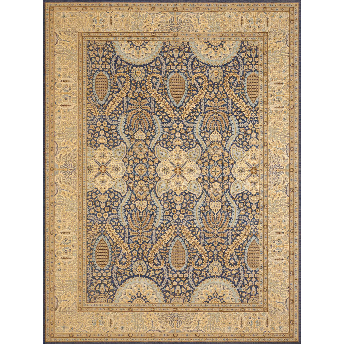 ZIEGLER 2000 ZIEGL DARK GREY / IVORY 13'9" X 19'8"
