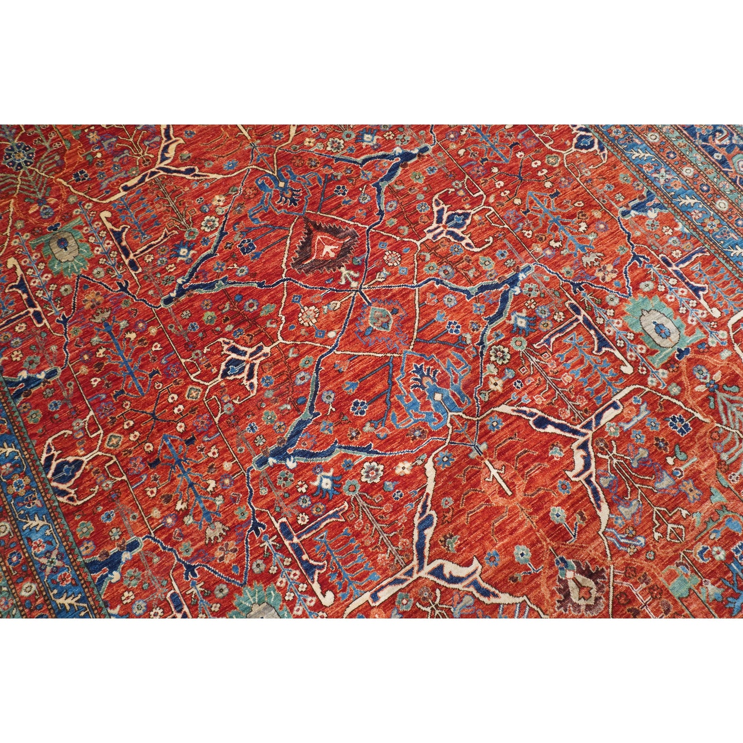 ARYANA ARYAN RED / NAVY 9' X 12'