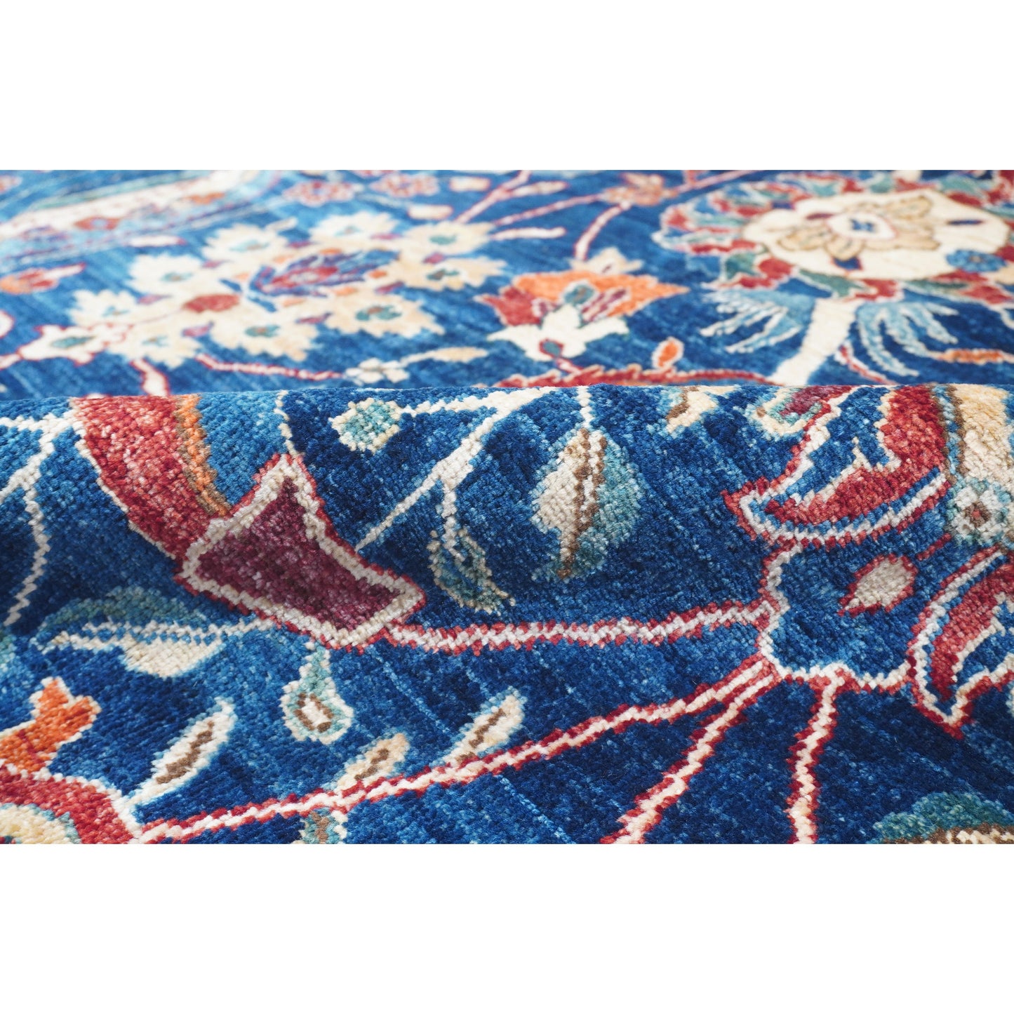 ARYANA ARYAN NAVY / RED 9'9" X 13'5"