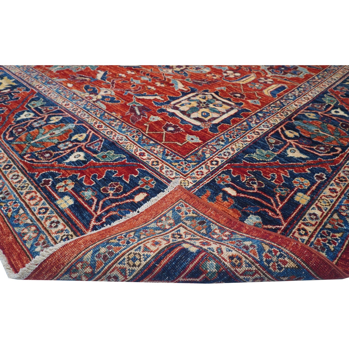 ARYANA ARYAN RED / NAVY 10' X 13'7"