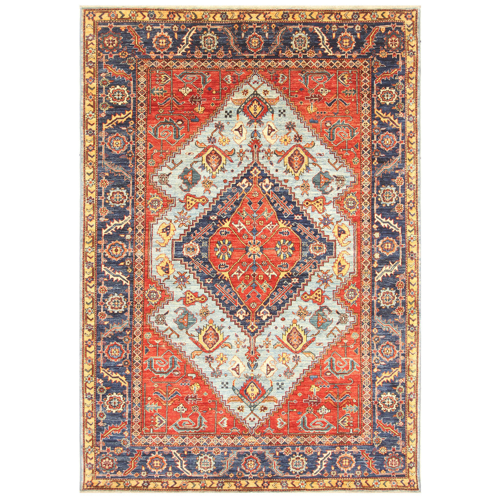 ARYANA BAKSH RED / BLUE 5'10" X 8'5"