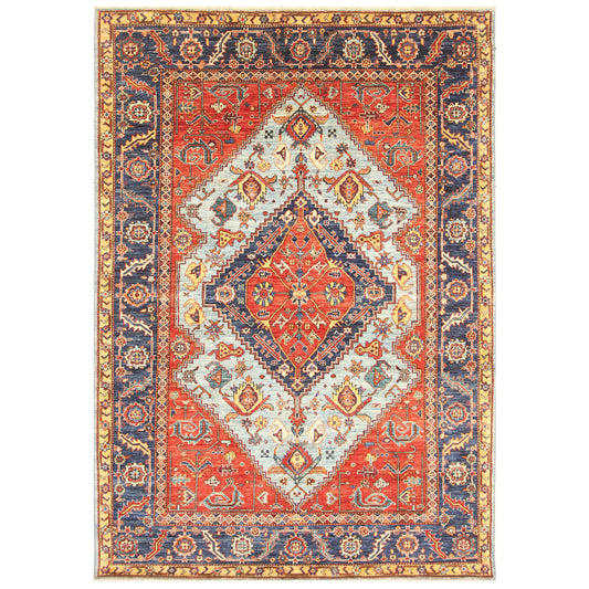 ARYANA BAKSH RED / BLUE 5'10" X 8'5"