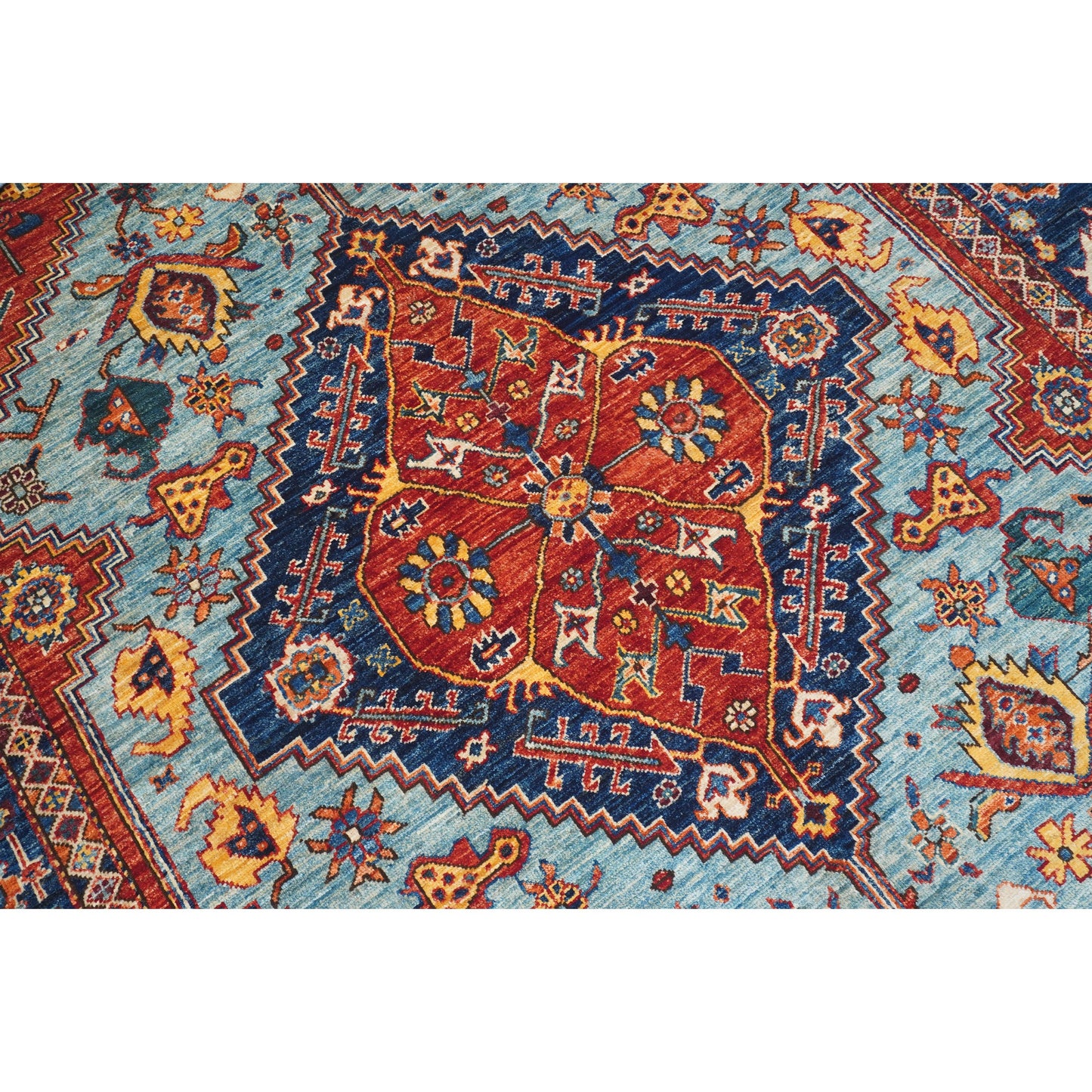 ARYANA BAKSH RED / BLUE 5'10" X 8'5"
