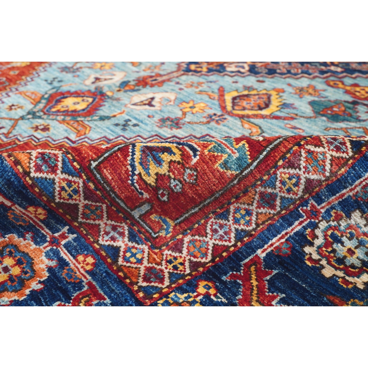 ARYANA BAKSH RED / BLUE 5'10" X 8'5"