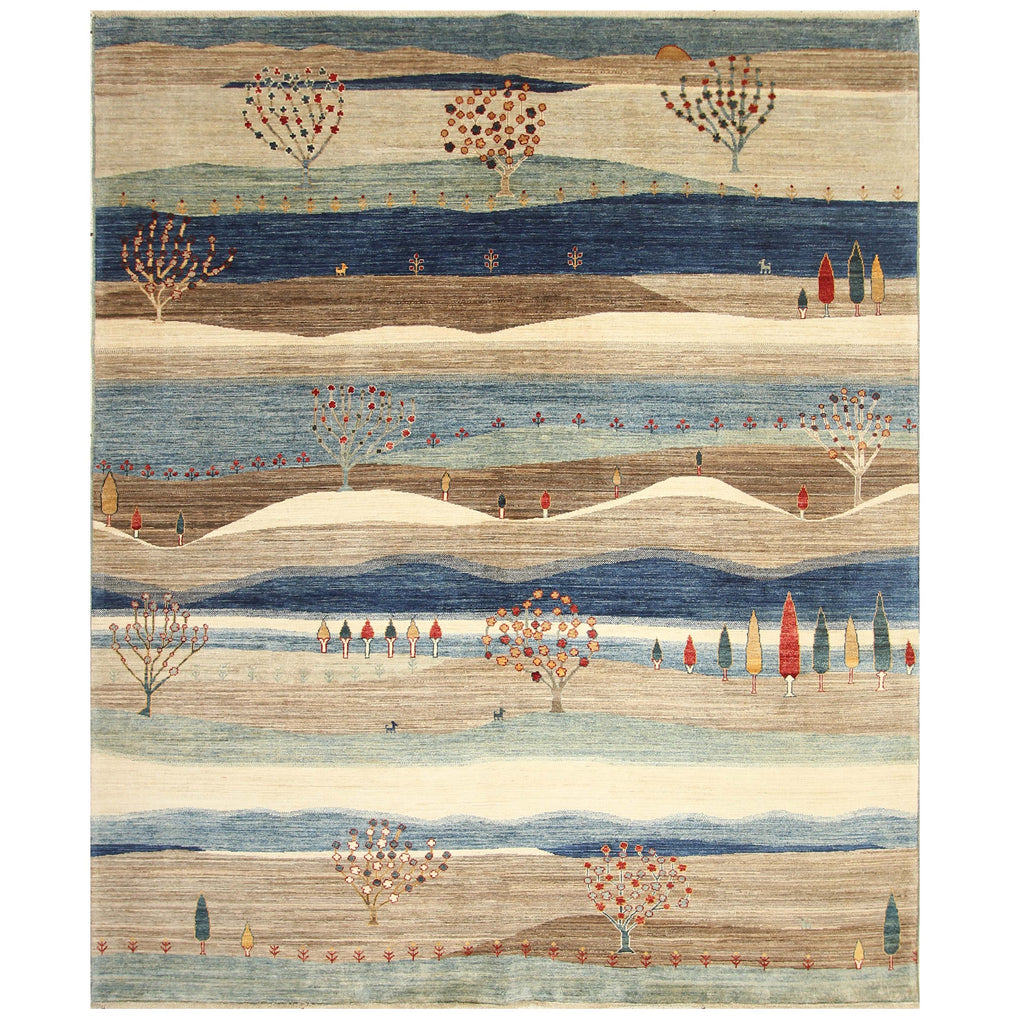 ARYANA GABEH BEIGE / MULTI 8'3" X 9'9"