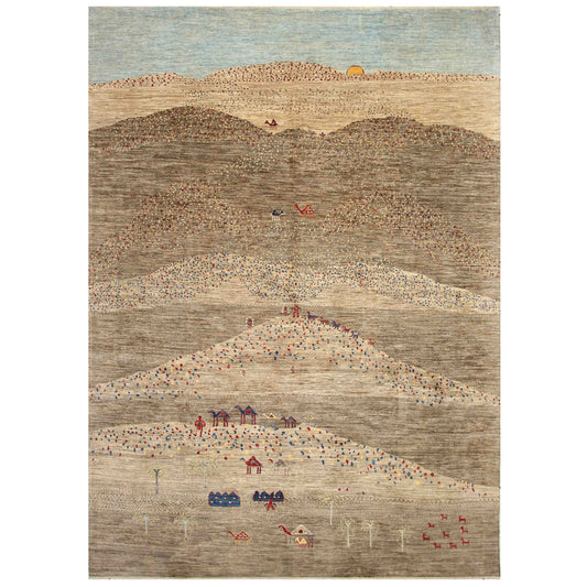 ARYANA GABEH CAMEL / MULTI 8'8" X 12'