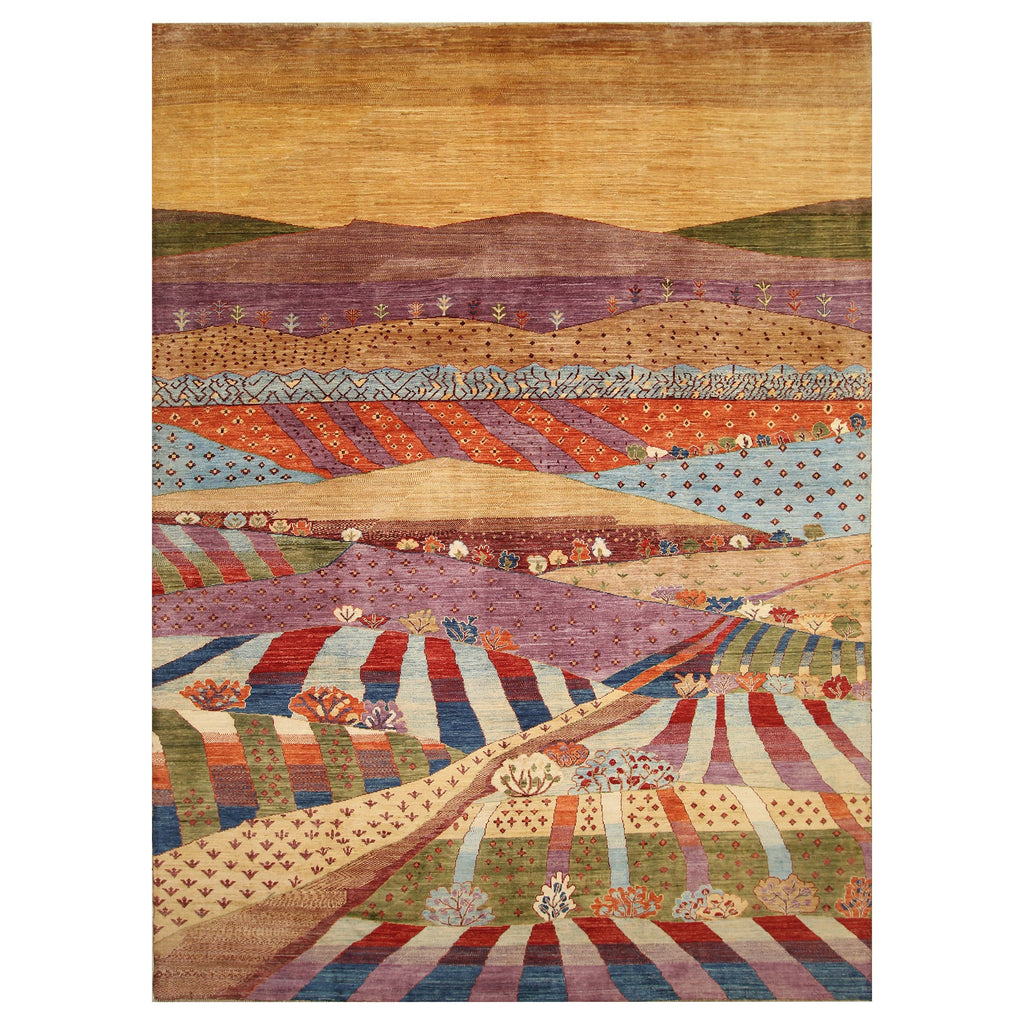 ARYANA GABEH PURPLE / MULTI 8'8" X 11'10"