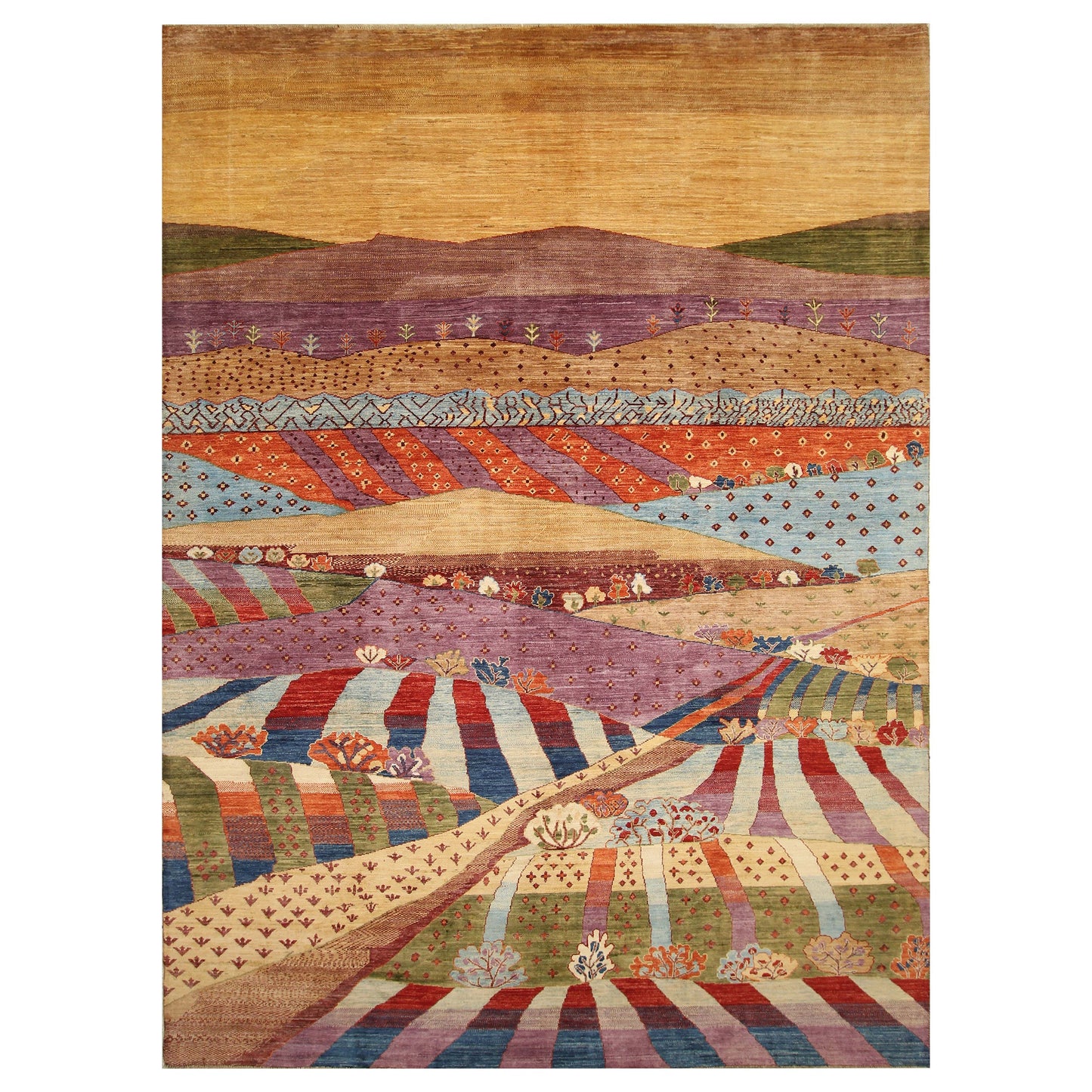 ARYANA GABEH PURPLE / MULTI 8'8" X 11'10"
