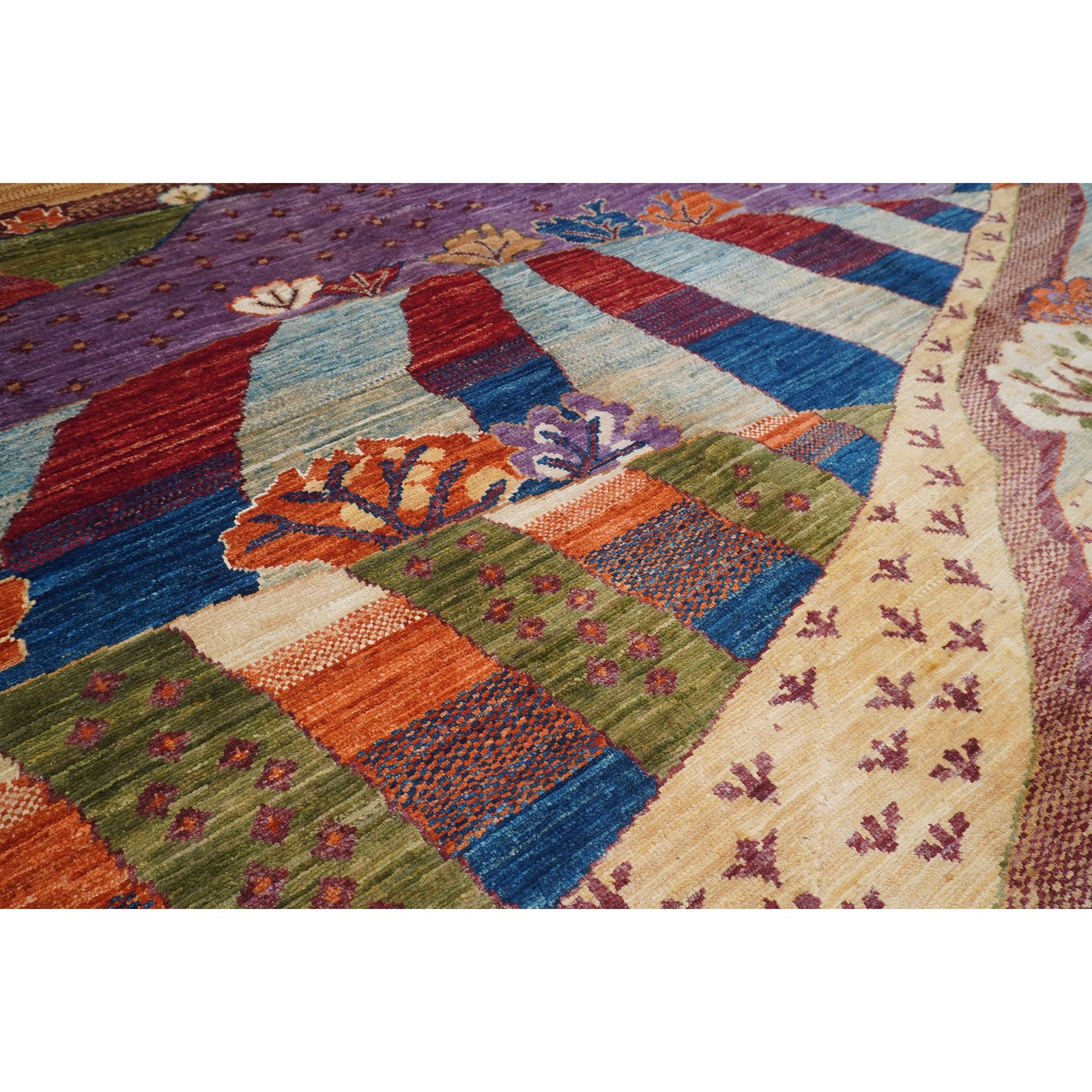 ARYANA GABEH PURPLE / MULTI 8'8" X 11'10"