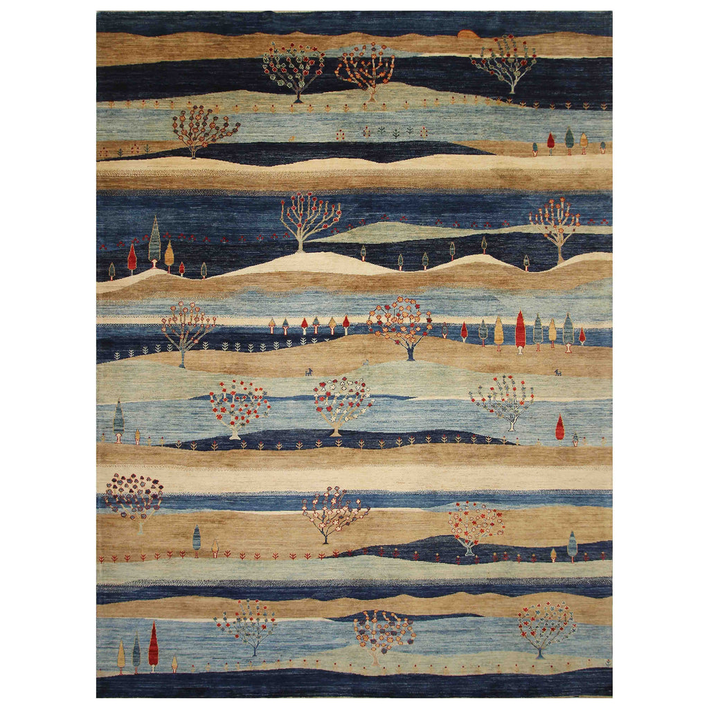 ARYANA GABEH BLUE / MULTI 9'8" X 12'10"