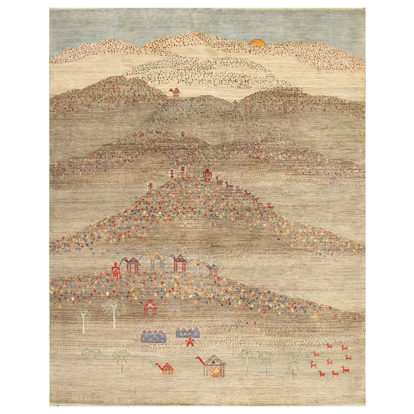 ARYANA GABEH CAMEL / BEIGE 8'2" X 10'
