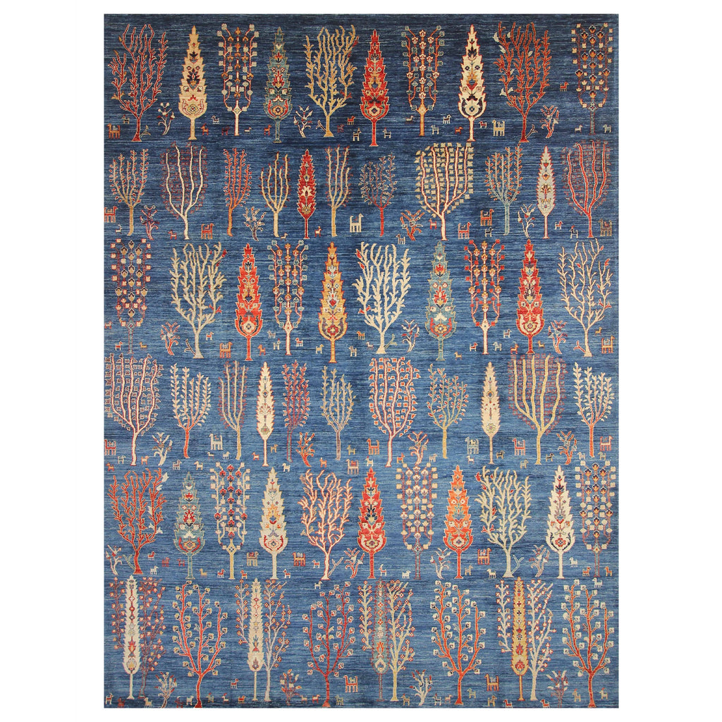 ARYANA GABEH BLUE / MULTI 9' X 11'9"