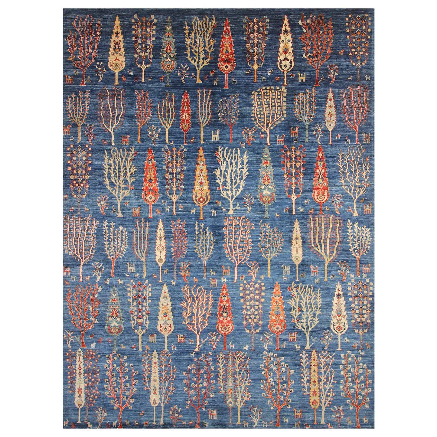 ARYANA GABEH BLUE / MULTI 9' X 11'9"