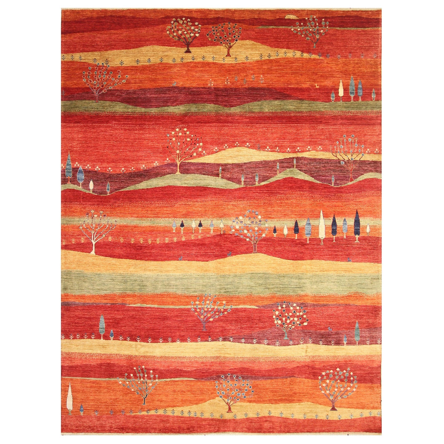 ARYANA GABEH RED / MULTI 8'11" X 11'9"