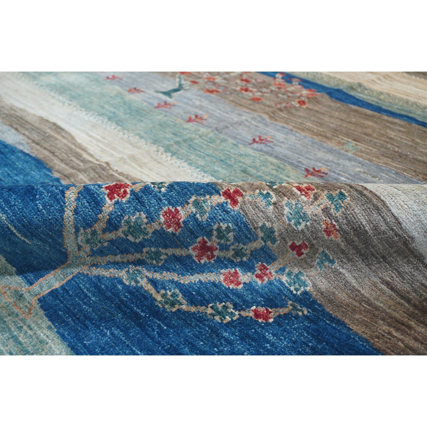 ARYANA GABEH BEIGE / MULTI  9'8" X 13'2"