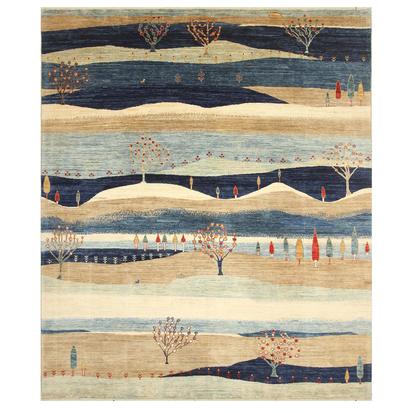ARYANA GABEH BEIGE / MULTI 8'2" X 9'8"