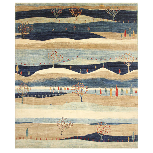 ARYANA GABEH BEIGE / MULTI 8'2" X 9'8"