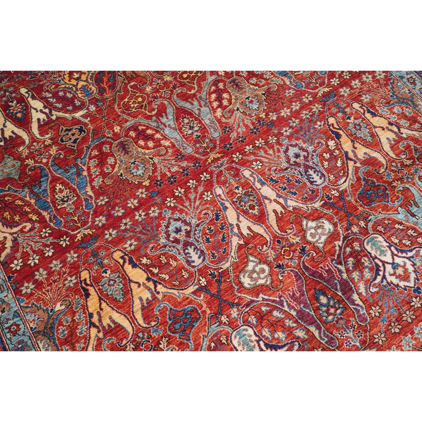 ARYANA BIJAR RED / NAVY 8'11" X 11'9"