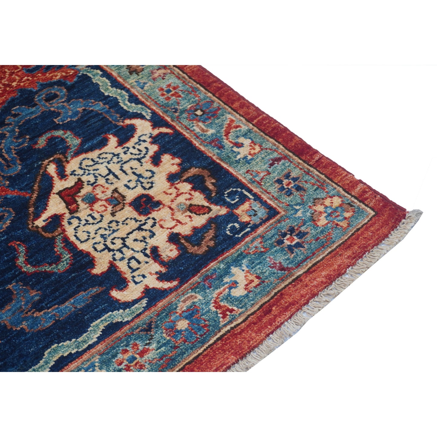 ARYANA BIJAR RED / NAVY 8'11" X 11'9"
