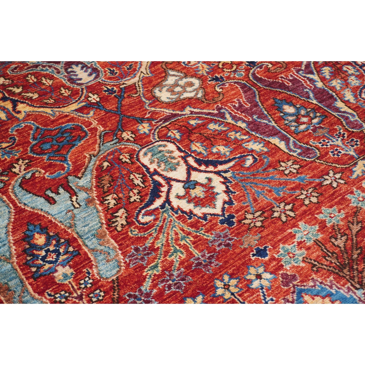 ARYANA BIJAR RED / NAVY 8'11" X 11'9"