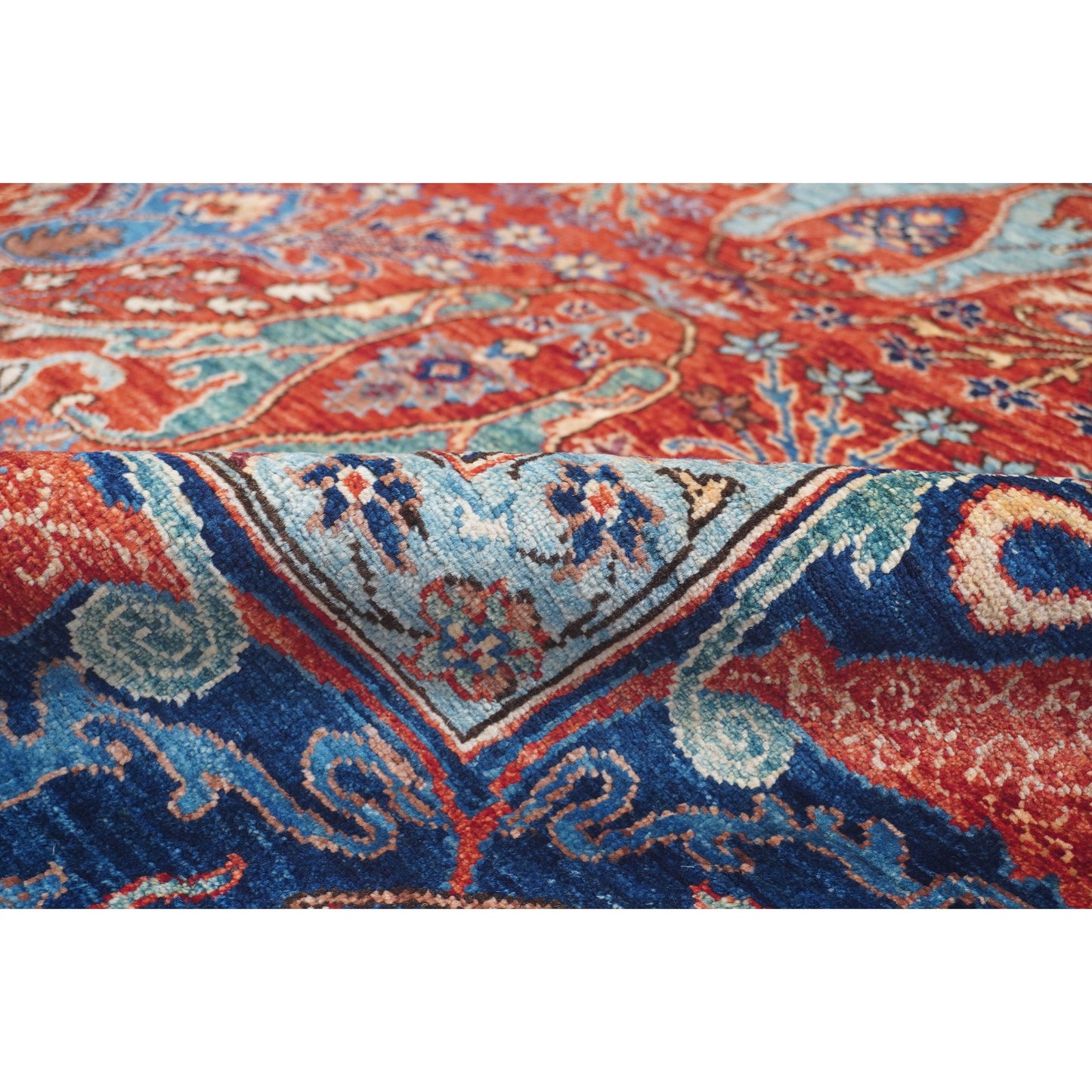 ARYANA BIJAR RED / NAVY 8'11" X 11'9"