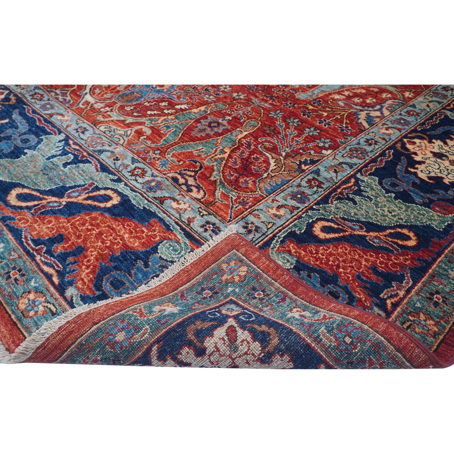 ARYANA BIJAR RED / NAVY 8'11" X 11'9"