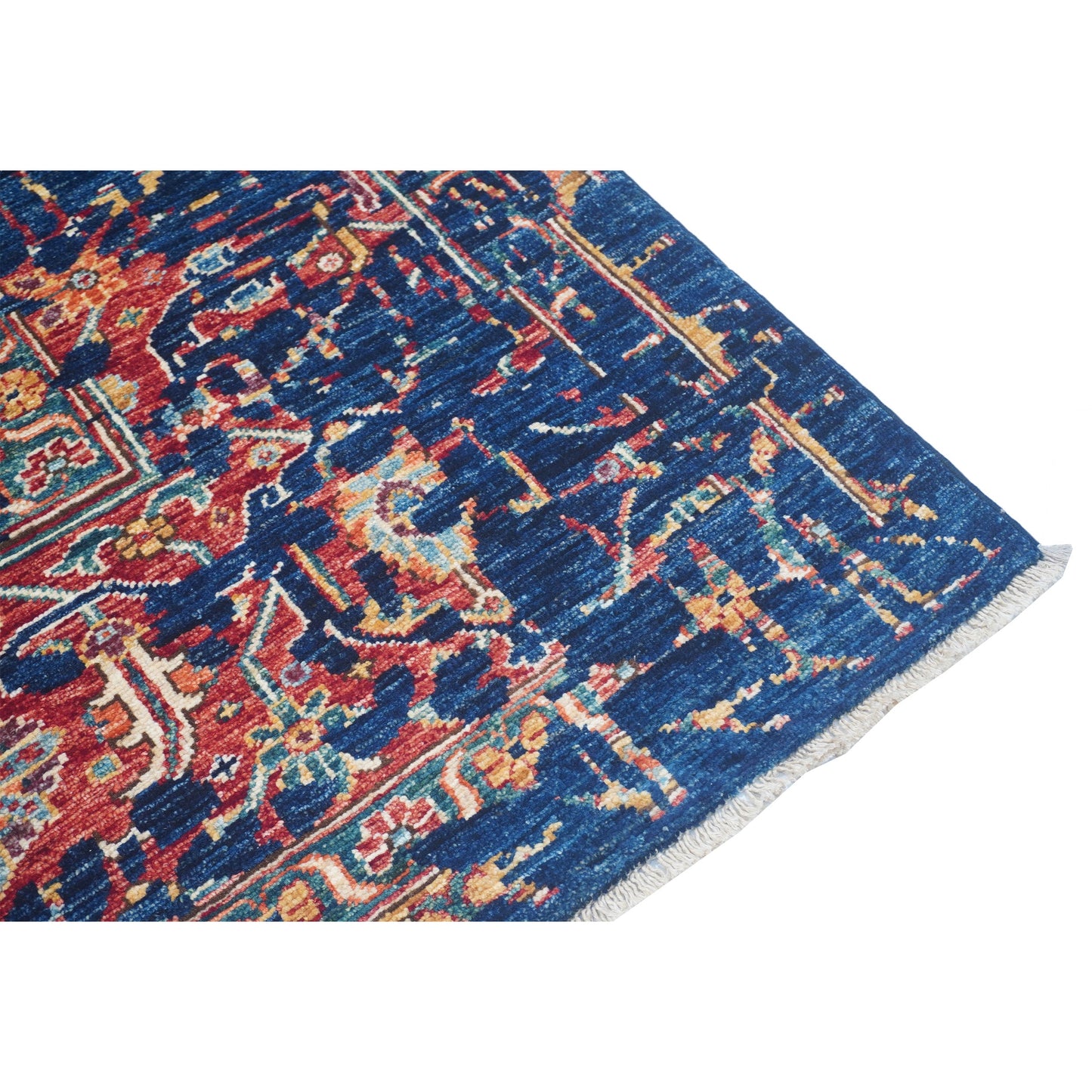 ARYANA PERAB NAVY / RED 9' X 11'9"