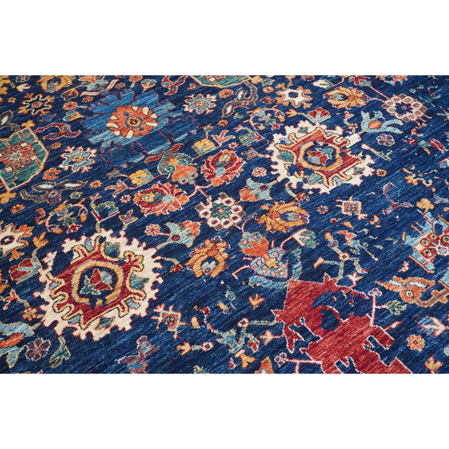 ARYANA PERAB NAVY / RED 9' X 11'9"