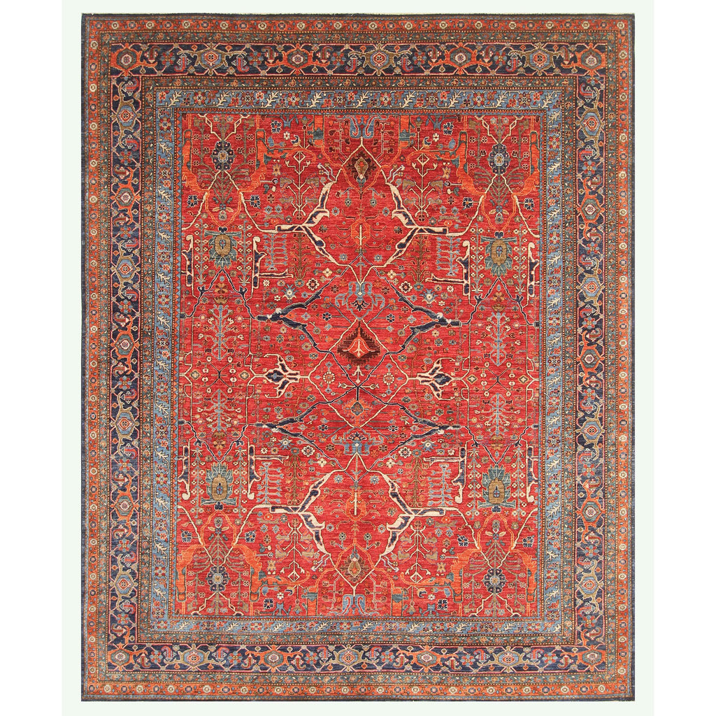 ARYANA ARYAN RED / NAVY 7'10" X 9'11"