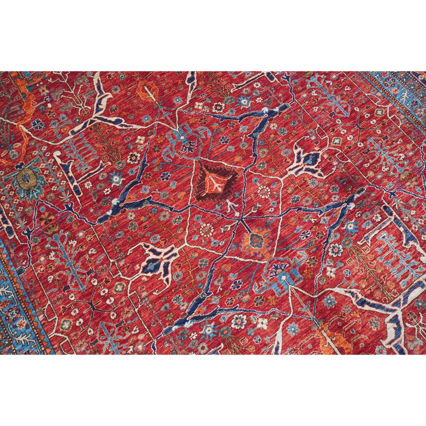 ARYANA ARYAN RED / NAVY 7'10" X 9'11"
