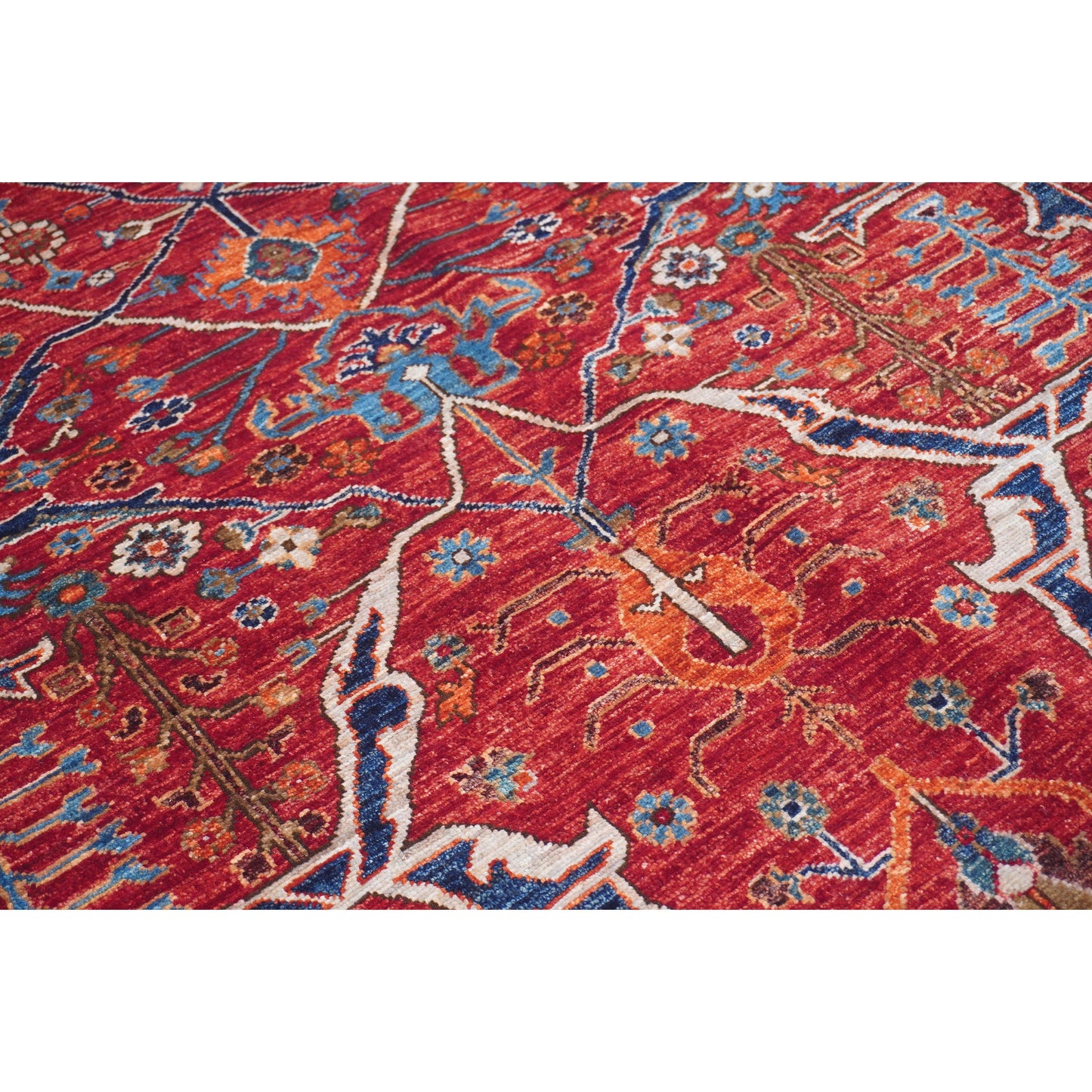 ARYANA ARYAN RED / NAVY 7'10" X 9'11"