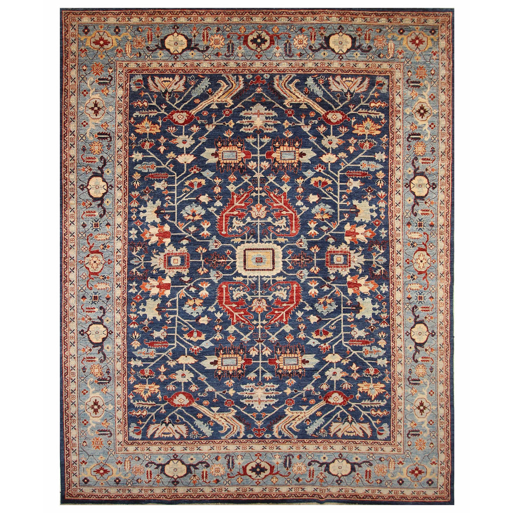 ARYANA ARYAN NAVY / LIGHT BLUE 8'8" X 11'8"