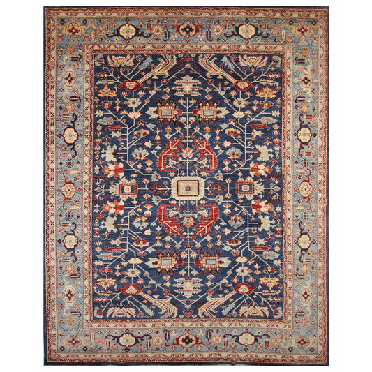 ARYANA ARYAN NAVY / LIGHT BLUE 8'8" X 11'8"