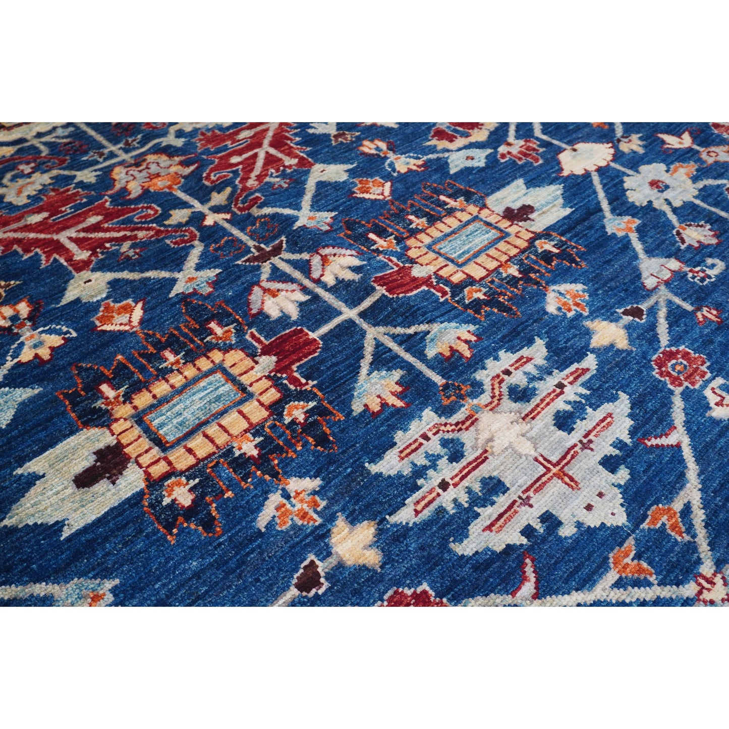 ARYANA ARYAN NAVY / LIGHT BLUE 8'8" X 11'8"