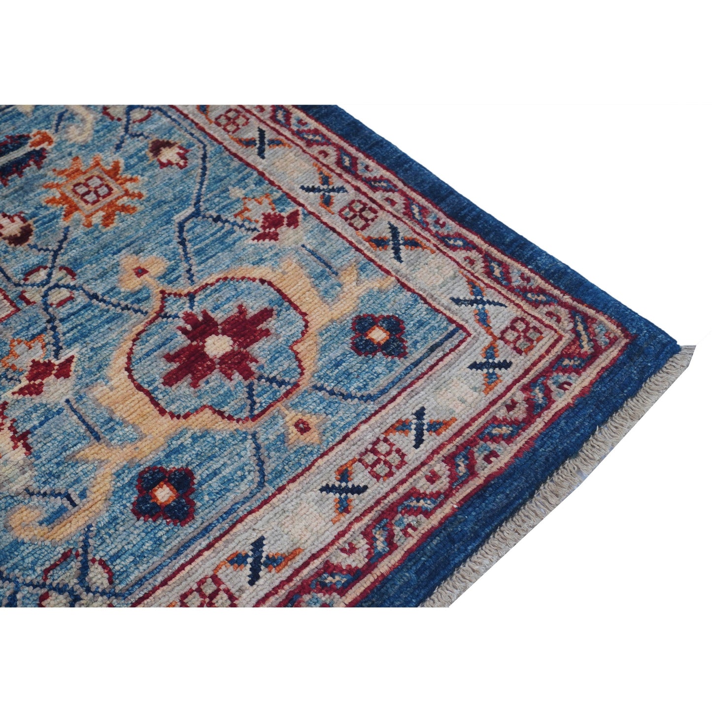 ARYANA ARYAN NAVY / LIGHT BLUE 8'8" X 11'8"