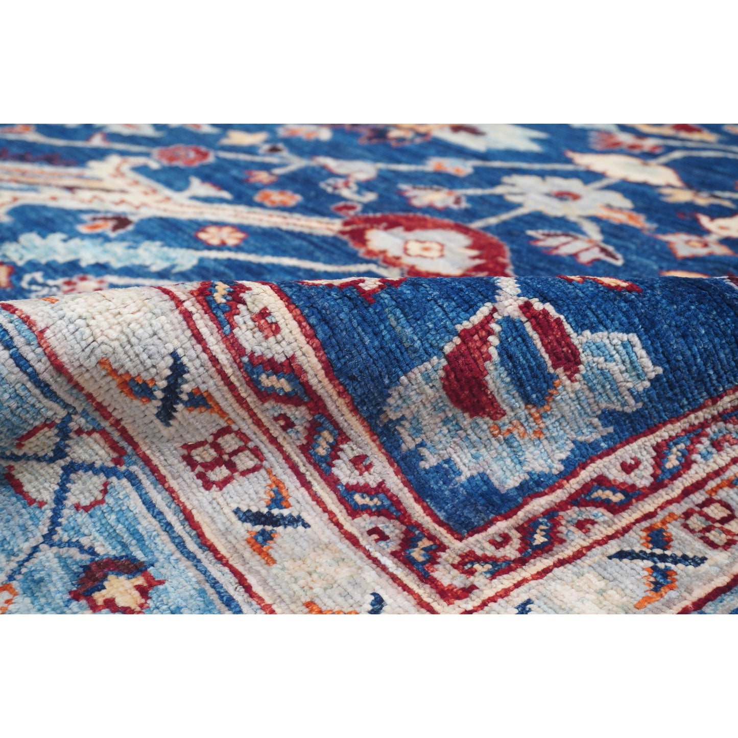 ARYANA ARYAN NAVY / LIGHT BLUE 8'8" X 11'8"