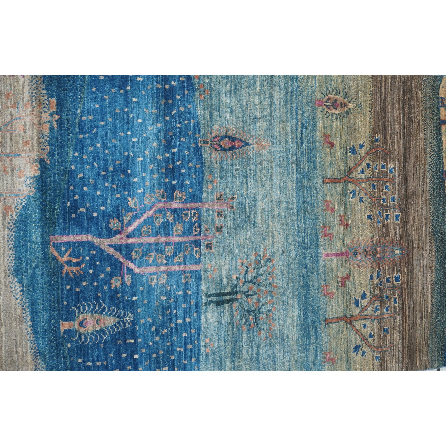 ARYANA GABEH BLUE / MULTI 2'9" X 9'4"