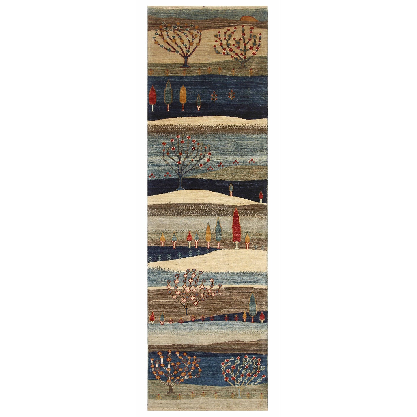 ARYANA GABEH NAVY / MULTI 2'9" X 9'6"