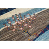 ARYANA GABEH NAVY / MULTI 2'9" X 9'6"